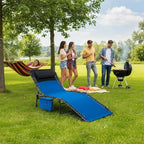 Outdoor Chaise Lounge Chair, Folding Tanning Chair - Image 6