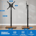 Swivel/Tilt Universal Floor TV Stand - Image 7