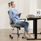 Sweetcrispy Ergonomic Mid-Back Mesh Home Office Desk Chair - Image 11