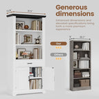 SEDETA Farmhouse Bookshelves and Bookcases - Image 4