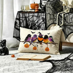 RABUSOFA Halloween Pillow Covers 12x20 Inch Halloween Decorations - Image 3