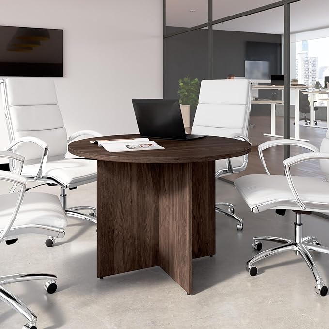 Bush Business Furniture 42-inch Round Conference Table - Image 2