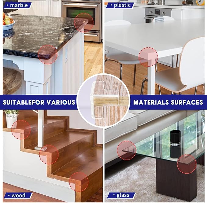 16 Corner Protector Baby, T-Shape Table Protectors - Image 5
