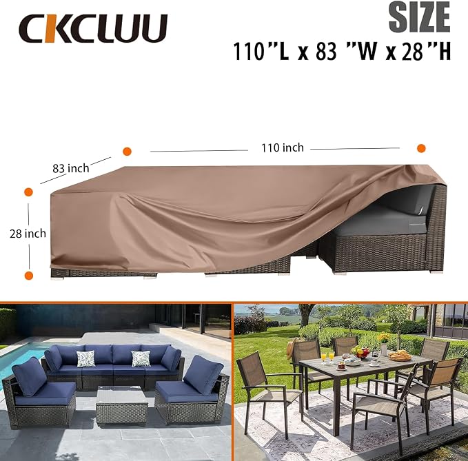 Patio Furniture Cover Waterproof Outdoor Furniture Covers Heavy Duty Outdoor - Image 7
