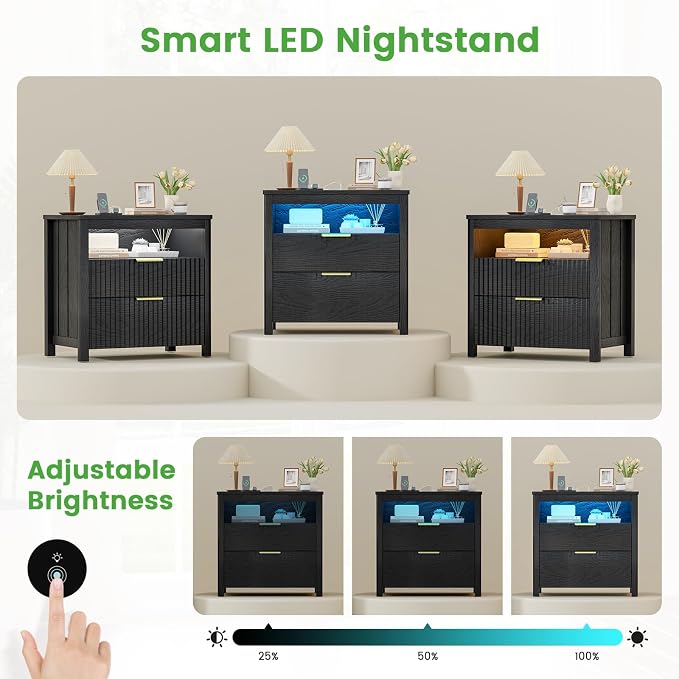HNEBC Nightstand with Gun Drawer - Image 3