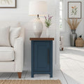 Bridgevine Home Nantucket Modern Farmhouse Chairside Table, 14 Inches, Fully by BridgevineHome