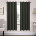 H.VERSAILTEX Ultra Soft Microfiber Thermal Insulated Grommet Blackout by HVERSAILTEX