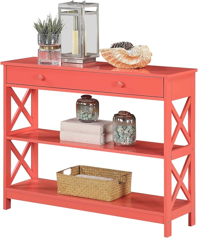 Convenience Concepts Oxford 1 Drawer Console Table - Image 4
