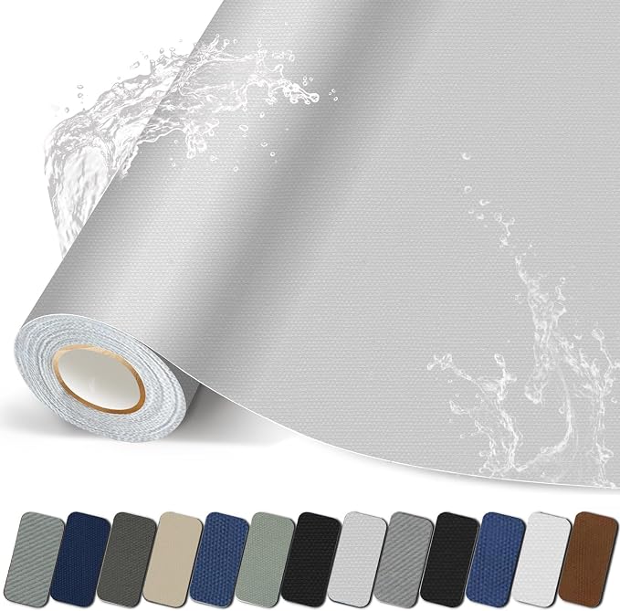 Canvas Repair Patch, 17X158 Inch Strong Sticky Fabric Repair Tape, by CanvasRepairPatch