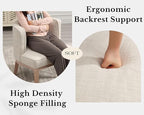 Beige Barrel Chairs Set of 2 - Image 8