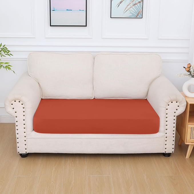 Milk Silk Couch Cushion Covers, Sofa Covers - Image 7