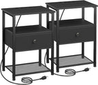 LOAKEKEL Night Stand Set 2, Nightstand by LOAKEKEL