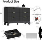 Xixini Fluted Dresser for Bedroom - Image 2