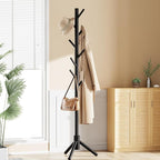 Pipishell Sturdy Wooden Coat Stand, 3 Adjustable Sizes Coat Tree - Image 7