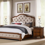 Rustic Touch Table Lamp for Bedroom, 3-Way Dimmable Nightstand Lamp - Image 5