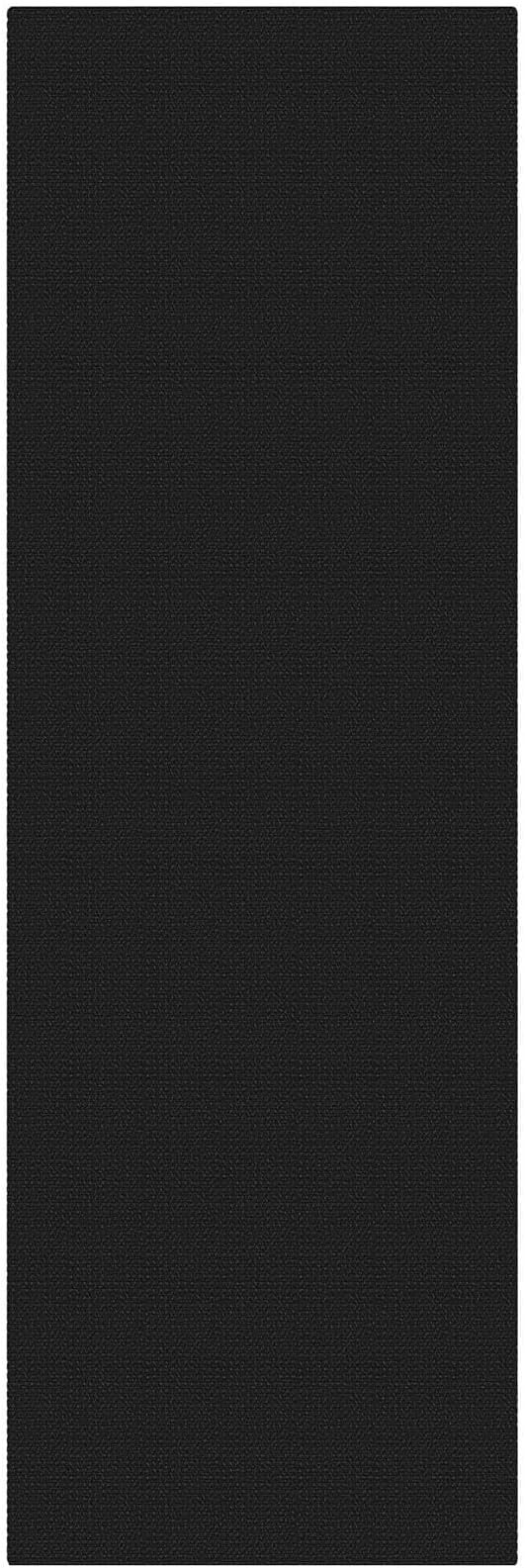 KOZYFLY Black Runners for Hallway 2.5'x8', Washable Runner Rug, Woven Non Slip - Image 9