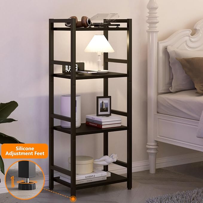Book Shelf, 4 Tier Bookcase - Image 5