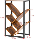 Small Bookcase - 5 Tier Tree Bookshelf - Image 2
