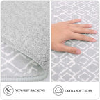 Lahome Moroccan Washable Living Room Area Rug 3x5 Small Rugs - Image 7