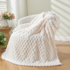 NEWCOSPLAY Fleece Clouds Cozy Queen Blanket - Image 3