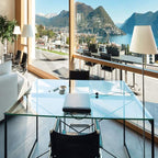 Dulles Glass 42 inch Square Glass Table Top - Image 2