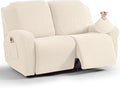 TAOCOCO Recliner Loveseat Slipcover, 6 Pieces Dual Recliner Sofa Covers by TAOCOCO