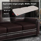 ANARACHON Leather Look Couch Cushion Covers Sofa Seat Slipcovers Sets Couches - Image 3