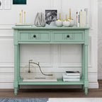 Merax Wood Sofa Table Console Table, Entryway Table Traditional Design by Merax