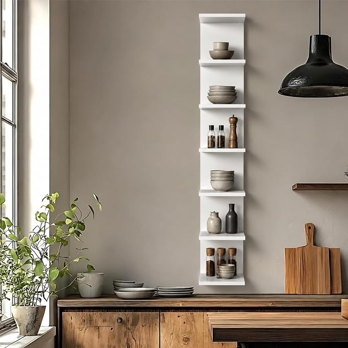 Homaterial 7 Tier Floating Shelf - Image 5