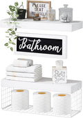 QEEIG ‎Bathroom Shelves Over Toilet by QEEIG
