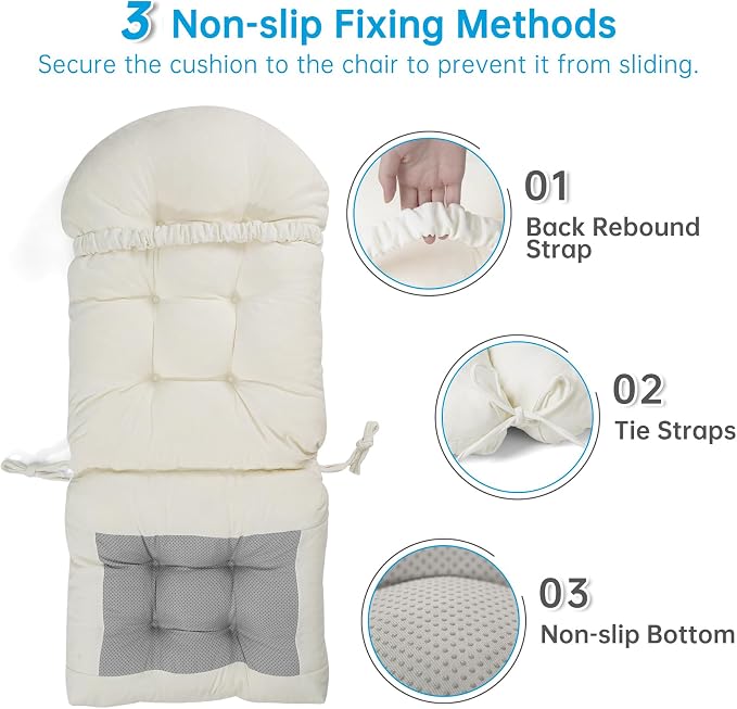 Rocking Chair Cushions Set - Image 3