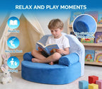 Snuggly Toddler Chair, Soft Kids Sofa - Image 4