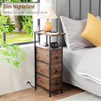 LOAKEKEL Narrow End Table Living Room - Image 5