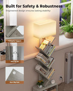 Evermagin 6 Tier Tree Bookshelf - Image 7