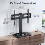 PERLESMITH Universal Swivel TV Stand Mount - Image 7