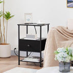 LOAKEKEL Night Stand Set 2, Nightstand - Image 8