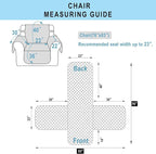 Reversible Recliner Chair Covers, Sand/Beige | Chair Covers - Image 7