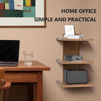 WALI Floating TV Shelf, 3 Tier Projector Shelf - Image 7