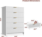 Garvee 5 Drawer Dresser for Bedroom - Image 2