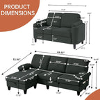 5 Seat Sectional Sofa Set for Living Room Set - Image 2