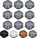 shouwuhho 9 Pack Furniture Risers Adjustable Bed Risers Heavy Duty Lifts Height by EnjoyLifeEnjoyHappiness