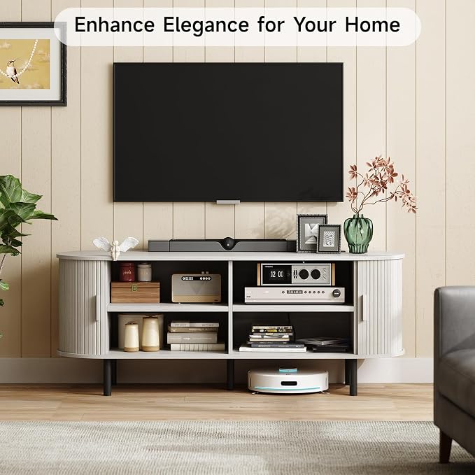 ONBRILL 55" TV Stand with Power Outlet - Image 3