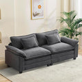 Oprisen 86" Modular Sectional Sofa, Comfy Cloud Couch Sectional Sofa by Oprisen