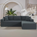 105 Inch Cloud Sectional Couch, Modern Modular Sectional Sofa by HANXIN