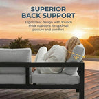 Solaste Aluminum Patio Furniture Set - Image 5
