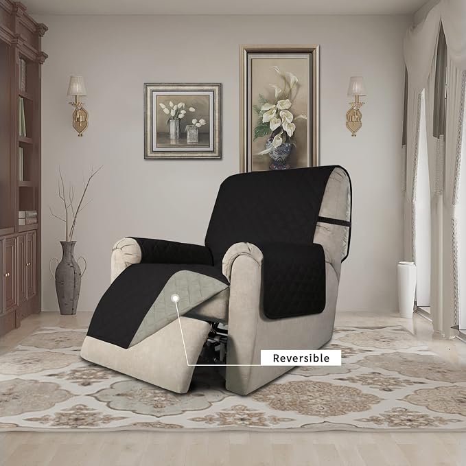 Easy-Going Reversible Couch Cover, Recliner 22 in, Water Resistant Furniture Mat - Image 2