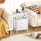 Furologee Nightstands Set of 2, End Tables Set of 2 - Image 8