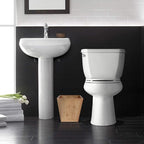 ToiletTree Products 100% Bamboo Wooden Wastebasket Trash Can - Image 7