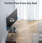 PERLESMITH Universal Swivel TV Stand Mount - Image 2