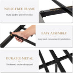 SHA CERLIN King Size Metal Platform Bed Frame - Image 6